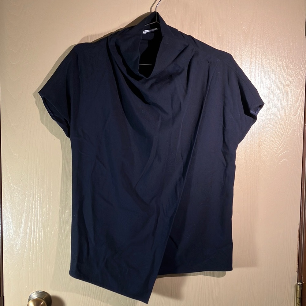 Carven Draped Neck Top